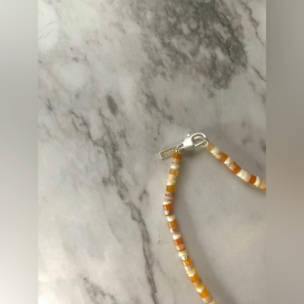 New COS Elegant Semi-Precious Multicolor Beaded Necklace - Picture 4 of 6